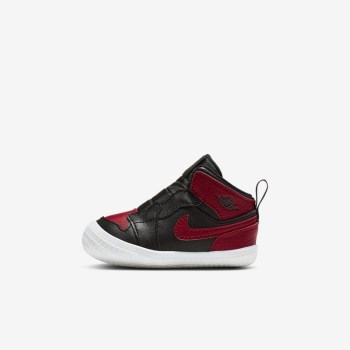 Nike Jordan 1 - Babe Utcai Cipő - Fekete/Fehér/Piros